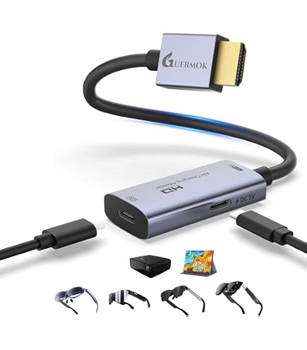 Amazon.co.jp: Rokid ミニハブ充電コンバーター Max AR メガネ